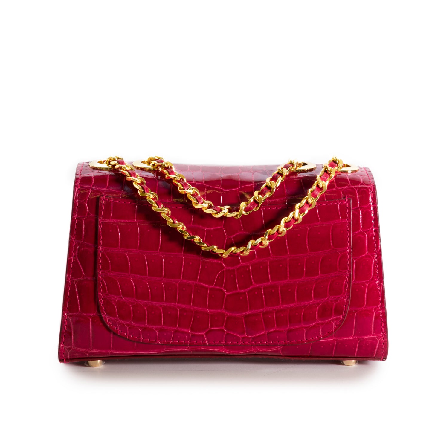 Pink Glazed - Clutch Crocodile