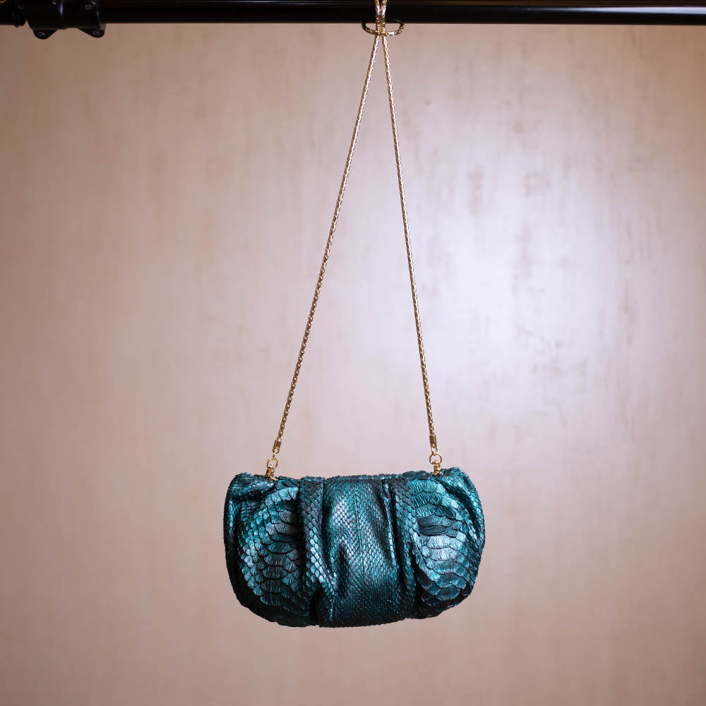 Mica Green - Pouch Python