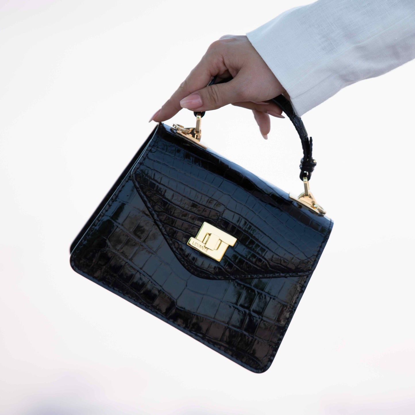 Black - Classic Crocodile (2 Pieces Left)