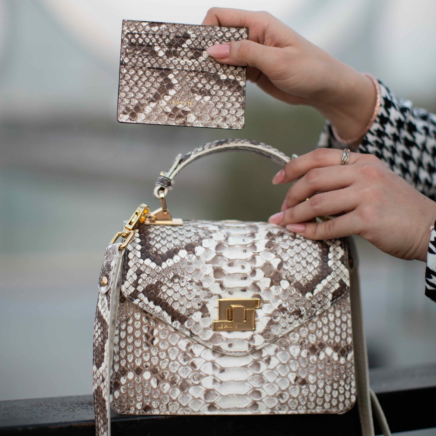 Natural - Card Holder Python