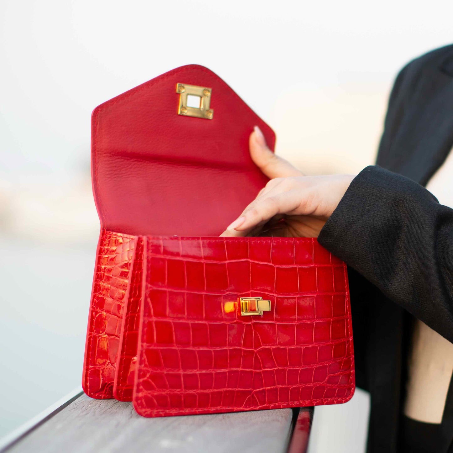 Red - Classic Crocodile
