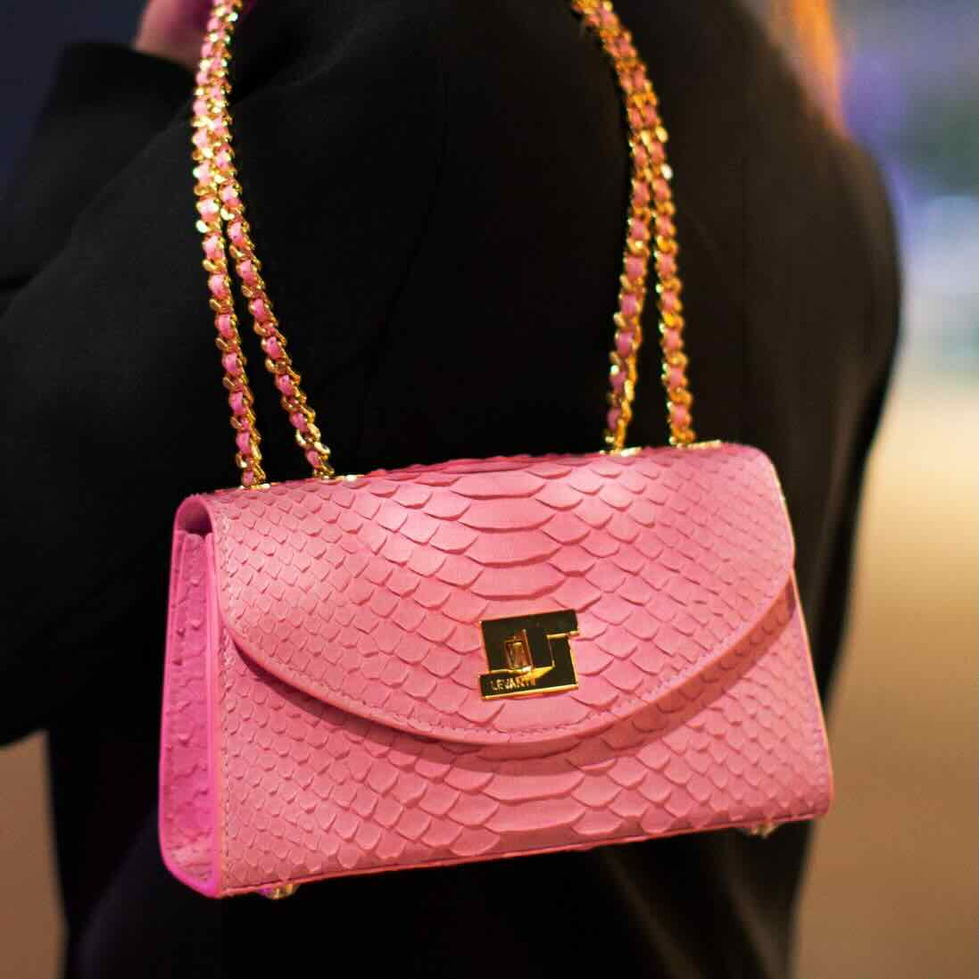 Pastel Pink- Clutch Python