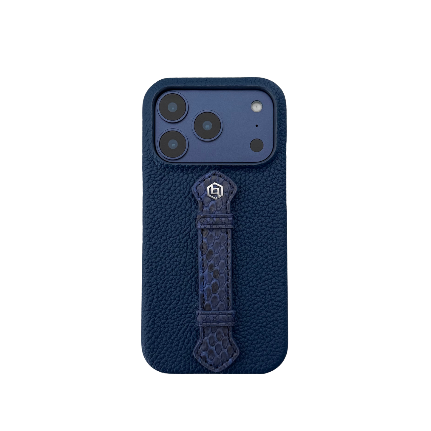 Deep Blue togo with python middle strap Blue - iPhone 17 pro
