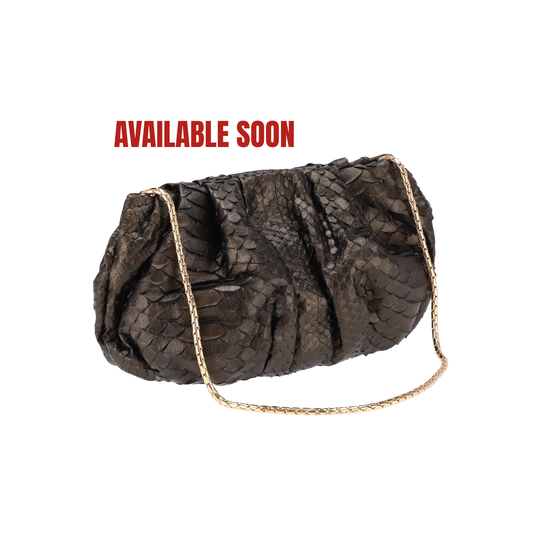 Antique Gold - Pouch Python