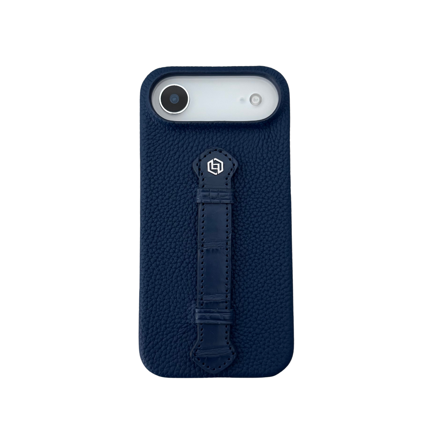 Deep Blue togo with croco middle strap Blue - iPhone 17 air