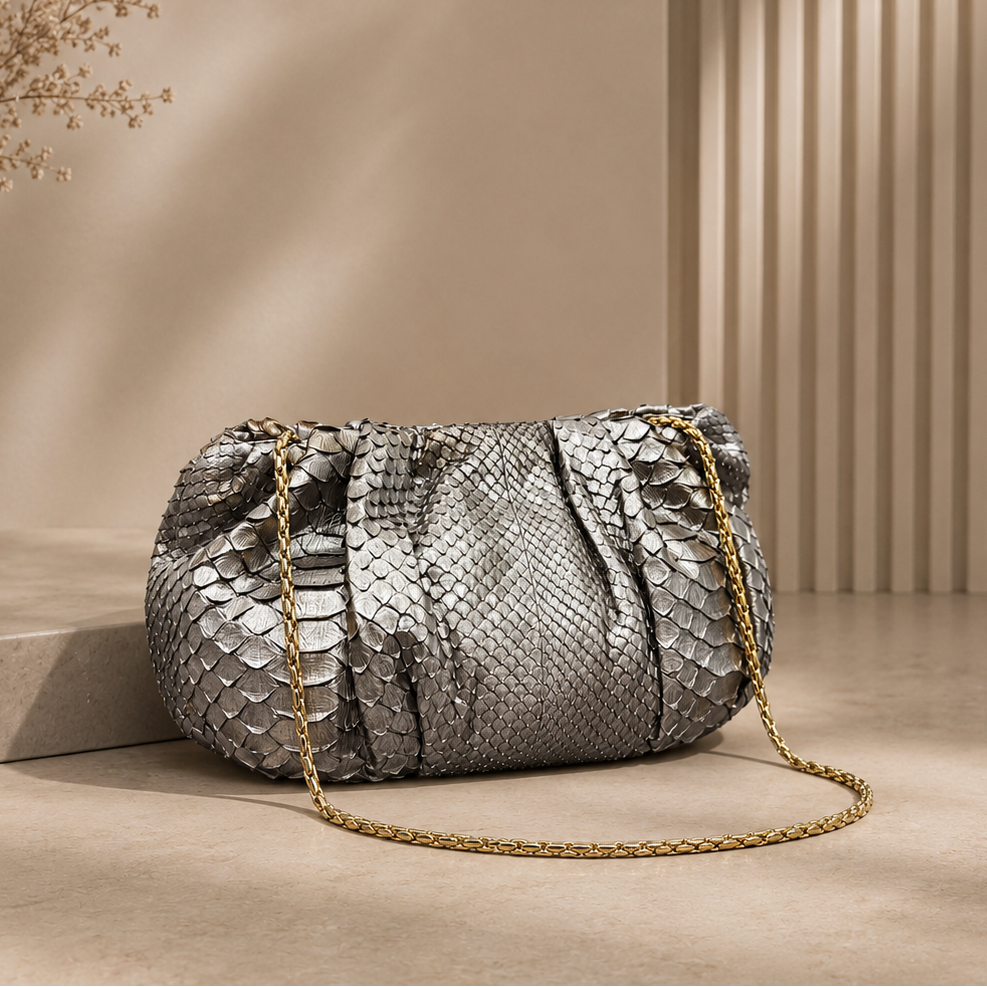 Pewter - Pouch Python (NEW ARRIVAL)