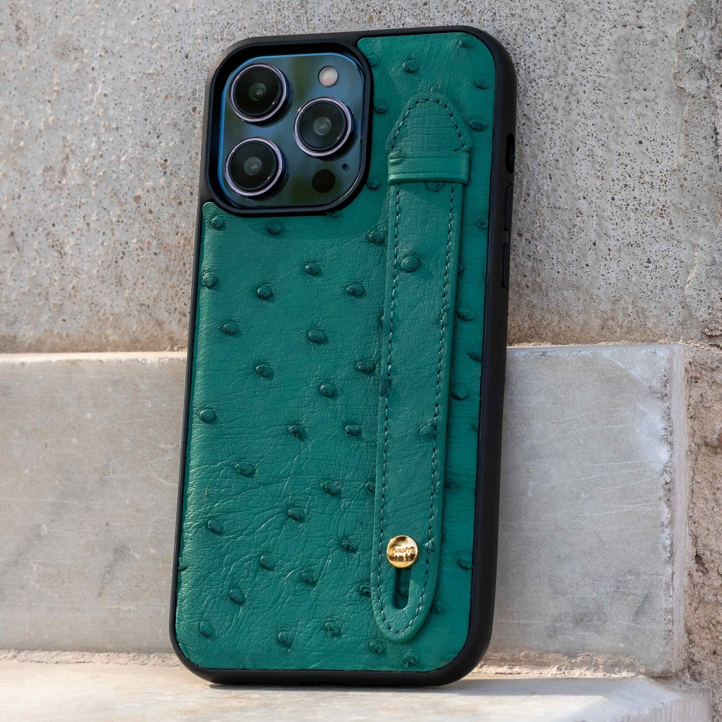 Green - iPhone 14 pro max mobile case Ostrich