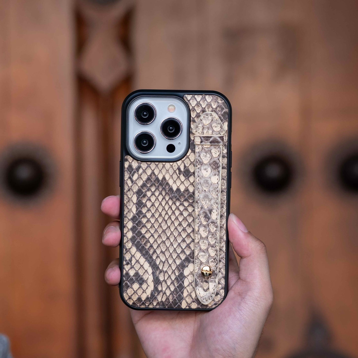 Beige - iPhone 14 pro mobile case Python