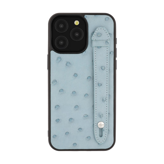 Blue Jean - iPhone 15 pro max mobile case Ostrich