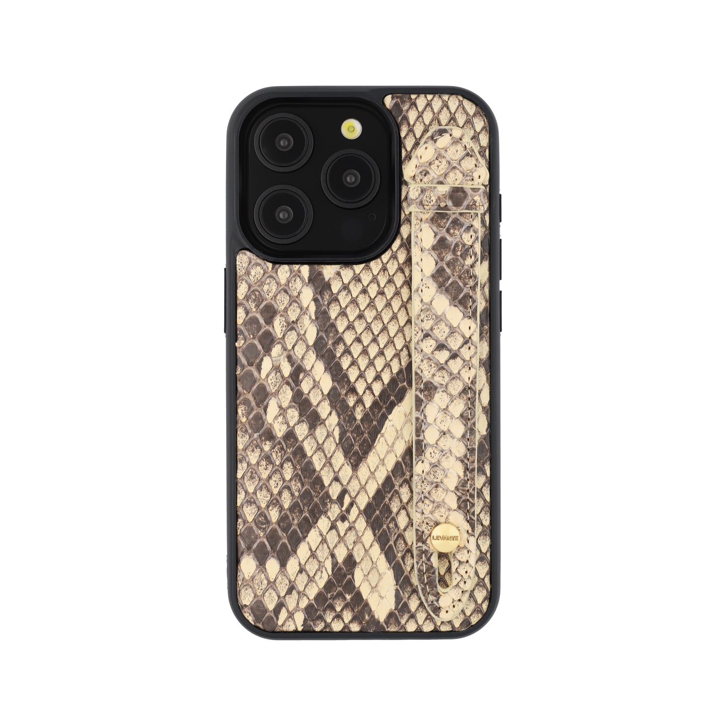 Beige - iPhone 15 pro mobile case Python