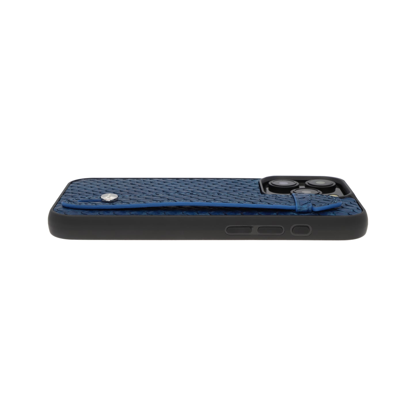 Blue - iPhone 15 pro mobile case Python