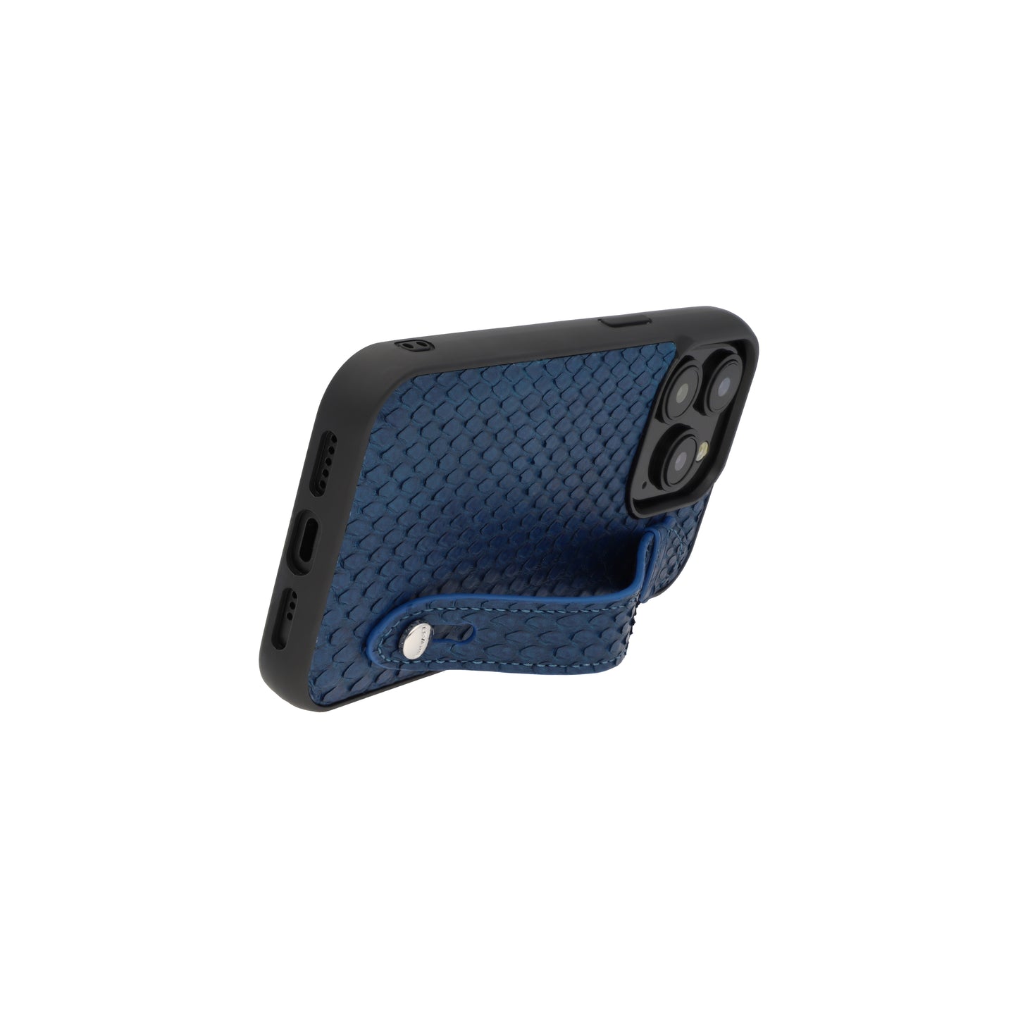 Blue - iPhone 15 pro mobile case Python