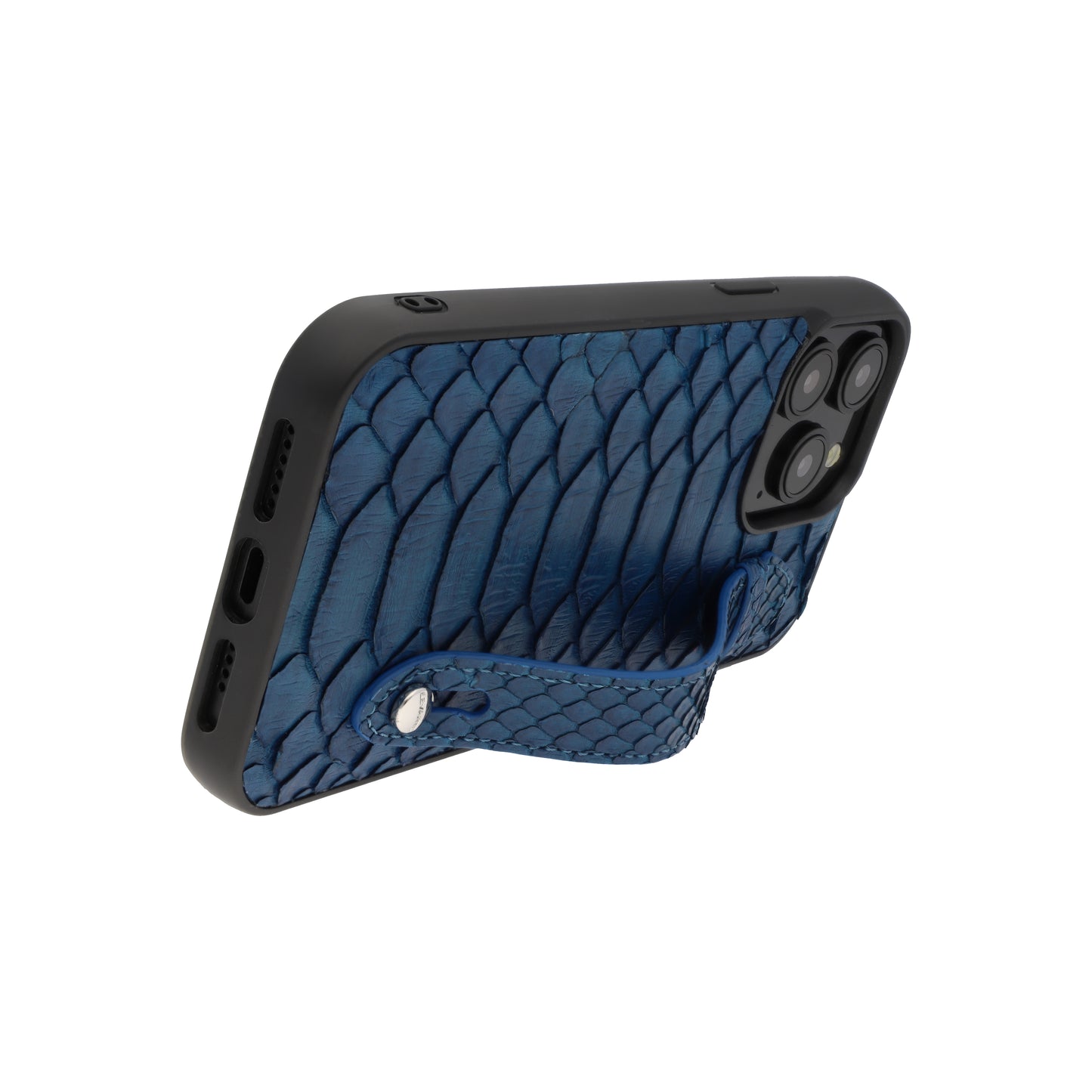 Blue - iPhone 15 pro max mobile case Python