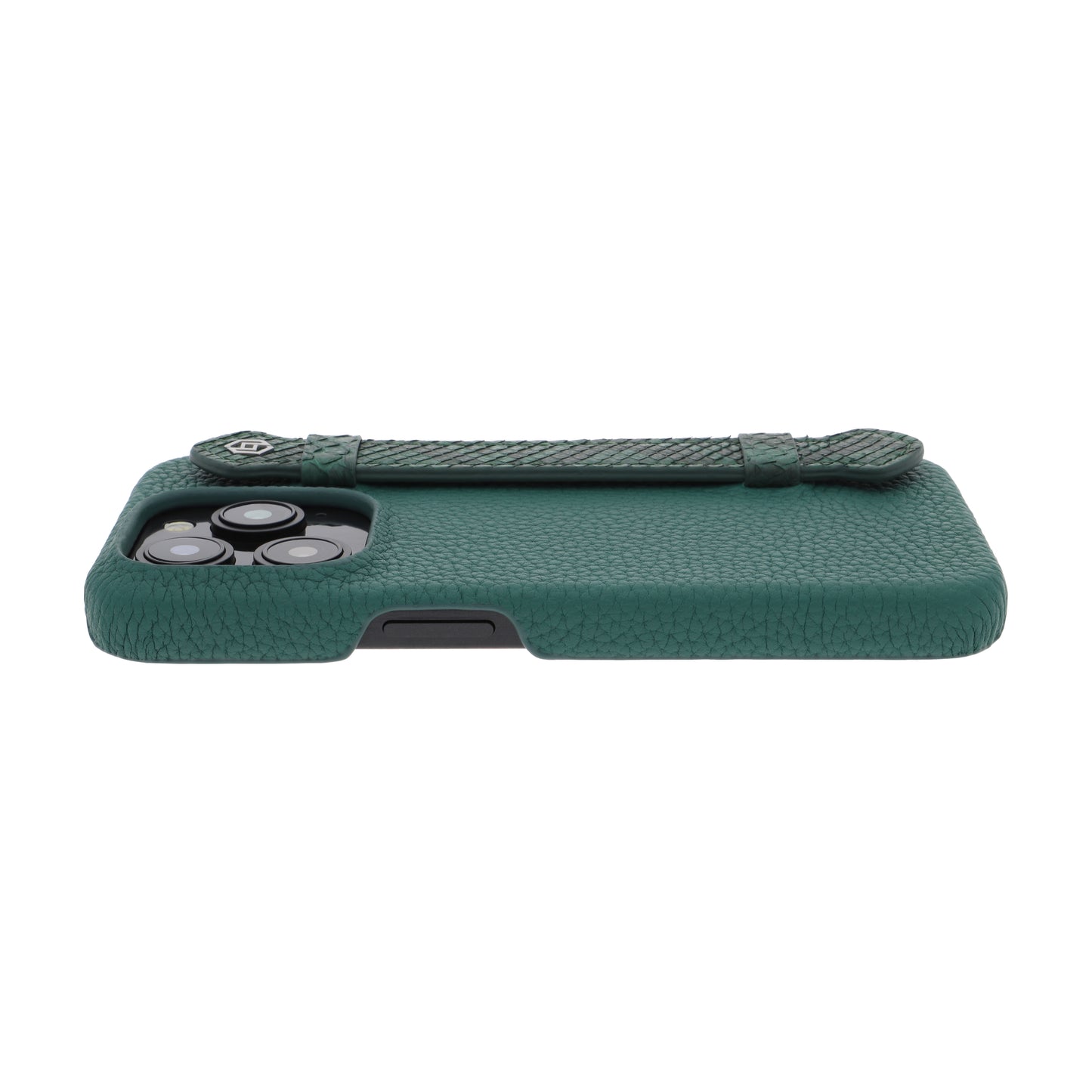 Green with python side strap Green - iPhone 15 pro