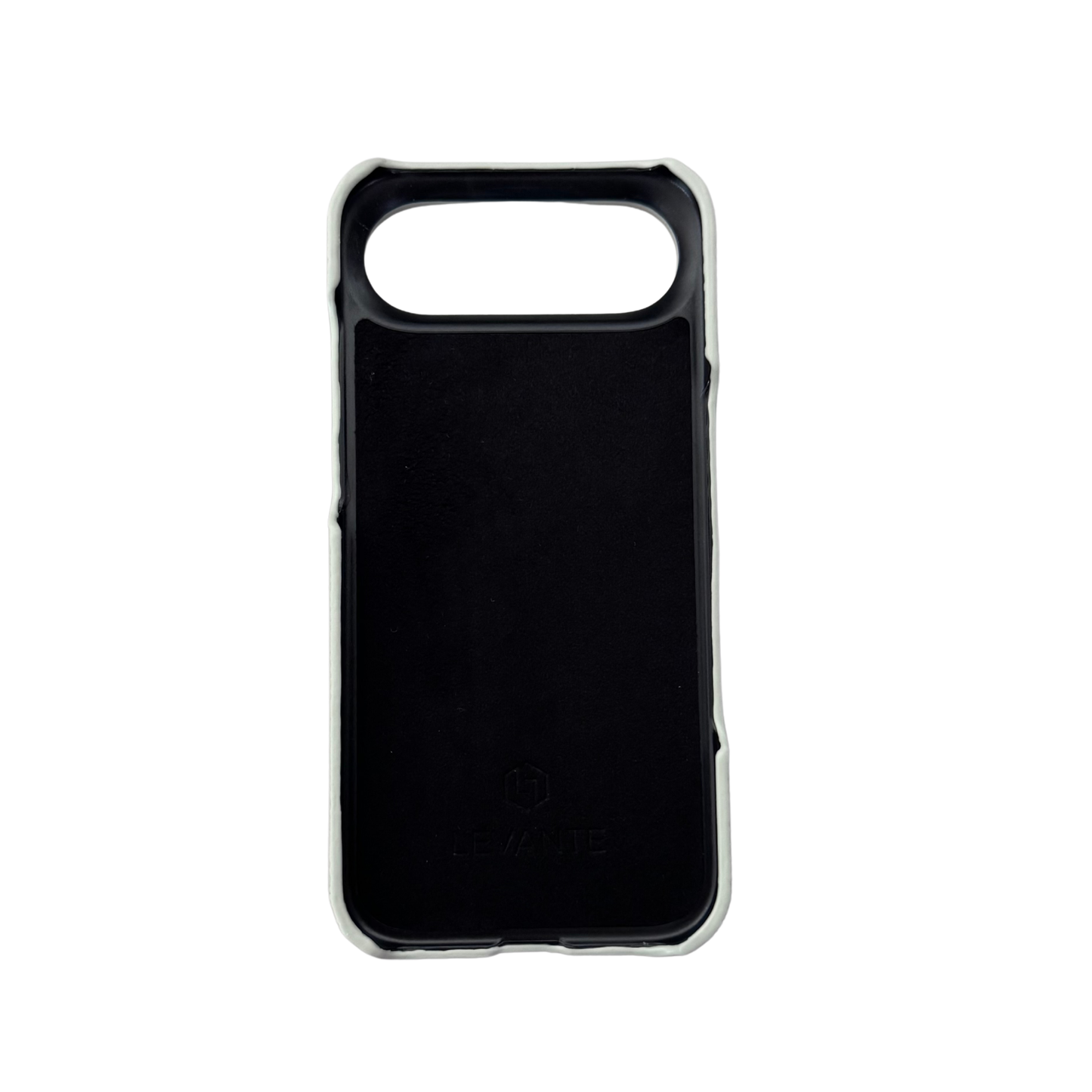 Crystal Grey togo with croco middle strap Brown - iPhone 17 air