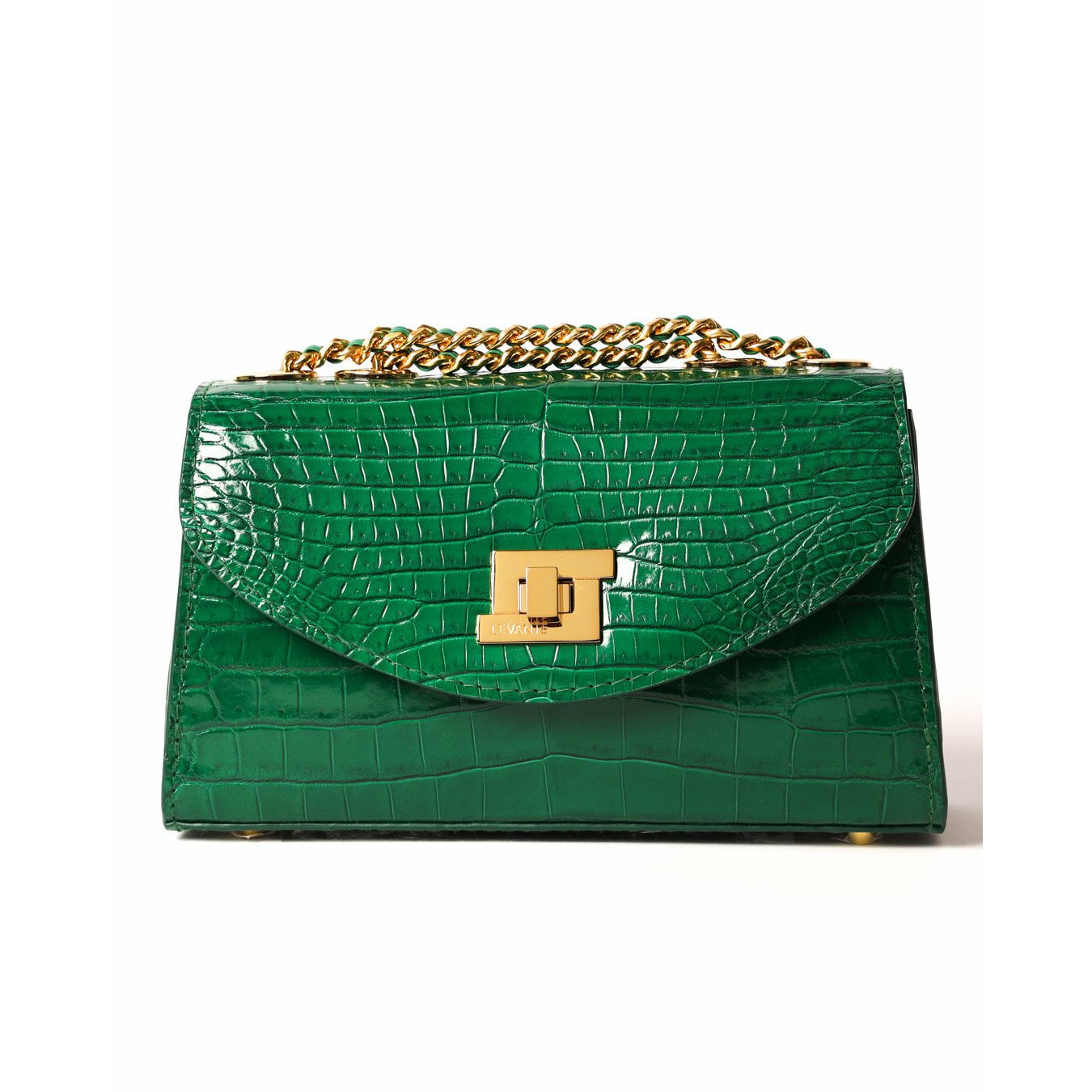 Bright Green - Clutch Crocodile