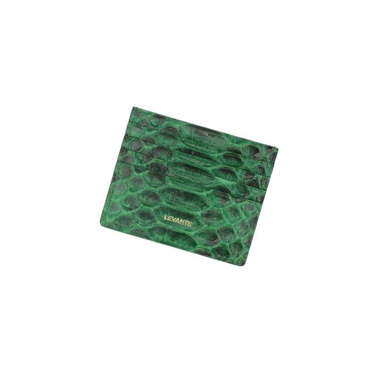 Dark Green Shiny - Card Holder Python